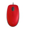 Wired Mouse M110 Silent - RED - USB (910-005489)
