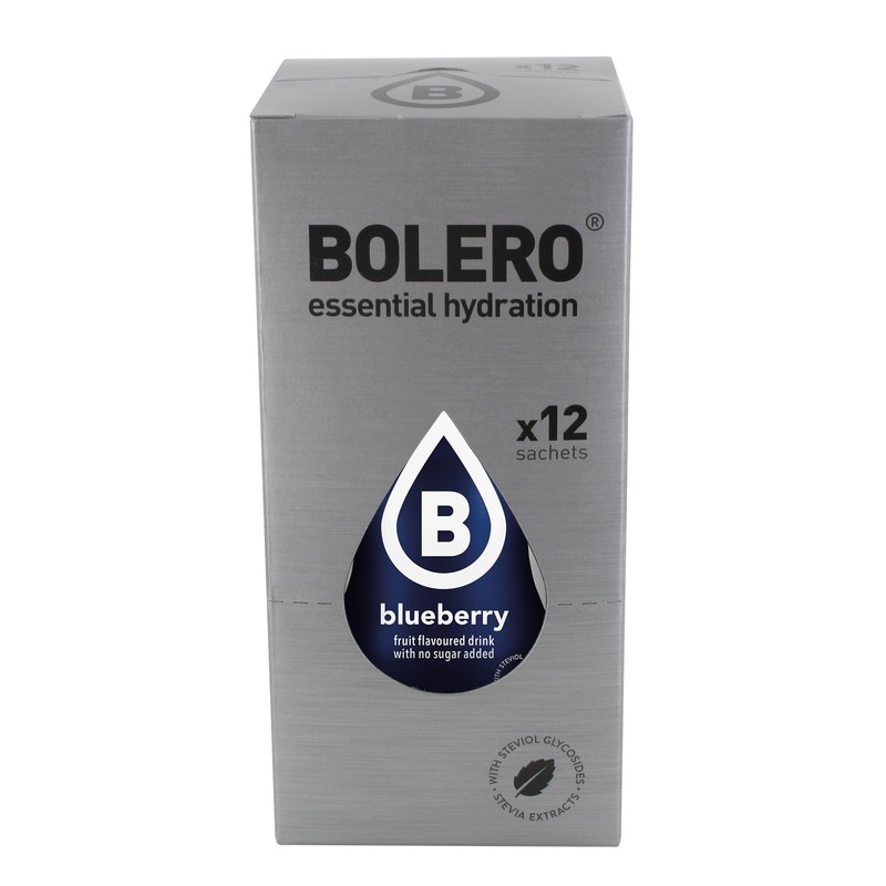 Bolero Blueberry Fruit Flavoured Drink Powder 12 Sachets