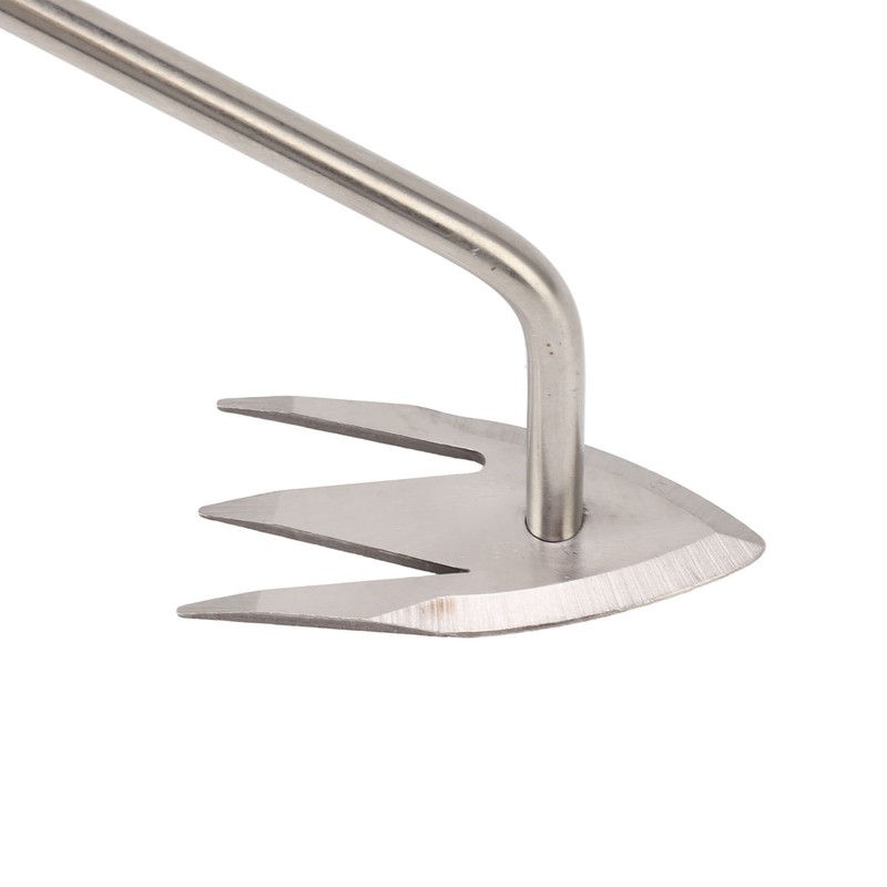 Hand Weeds Puller Stainless Steel Standing Weeder Gardening Accessory for