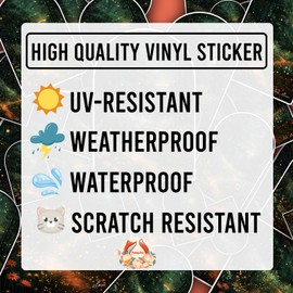 (5Pcs) Fireflies in The Night Forest Sticker Adventure Mountain Nature Landscape Decal Waterproof Vinyl Stickers Adult for Laptop Kindle Car Tumbler Water Bottle Mug Phone Notebook - Size 3”x2”