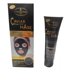 Aichun Beauty Mascarilla Puntos Negros Caviar Peel Off, 2 Tubos Con 120ml