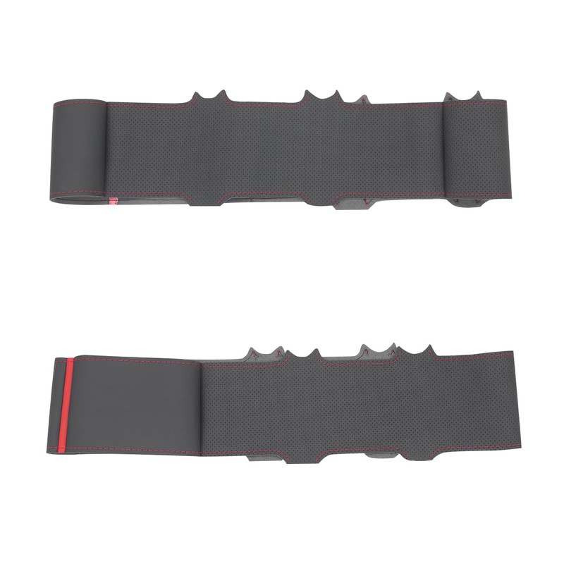 MEWANT Stitch On Custom Fit Steering Wheel Cover for Jeep