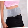 COLLBATH Elderly Back Brace Warming Abdominal Belt Neoprene Faux Cashmere