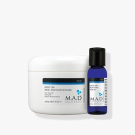 Mad Skin Care Zinc & Sulfur Mask 240g + Booster Serum 30g / 매드스킨케어 징크&설퍼 마스크 240g + 부스터세럼 30g