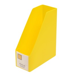 Kingjim King Mini Series Mini G Box PP [Vertical] Yellow MN4053-Y Mini G Box PP [Vertical] Yellow Size: Approx. W3.2 D7.5 H9.7 MN4053-Y