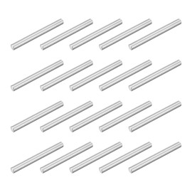 sourcing map 40Pcs M3 x 30mm 304 Stainless Steel Dowel Pin, Cylindrical Shelf Support Peg Pin Parallel Pin Fastener for Mechanical Manufacturing, Industry, Furniture Installation, Silver