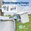 VIVOHOME 13QT Portable Pool Cooler with Handle - Hanging Poolside