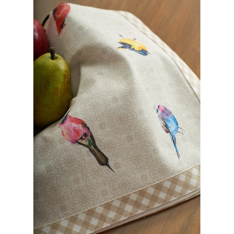 Maison d' Hermine Birdies en Alambre 100% algodón Juego de