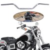 Unbranded 1" Motorcycle Handlebar Bar Drag Bar Chrome For Honda