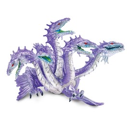 Safari Ltd. Hydra Figurine - Hand-Painted 7.5" Mythical Serpent Figure - Fun Educational Toy for Boys, Girls & Kids Age 3+