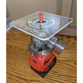 Undisclosed Custom Larger Router Plates - Many Options! (6in x 6in)  Pixels to Prototype - Makita  RT0701C