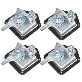 TJHSM 4Pcs Trailer Door Latch Folding T-Handle Lock Stainless Steel Keys for Camper RV Truck Toolbox