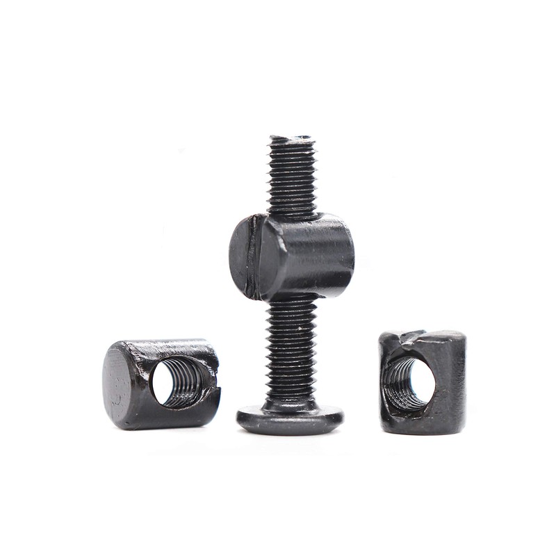cSeao 10-Pack M6 25mm Black Hex Drive Socket Cap Screws