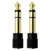Chadou Audio Adapter 6.35mm (1/4 inch) Male to 3.5mm (1/8