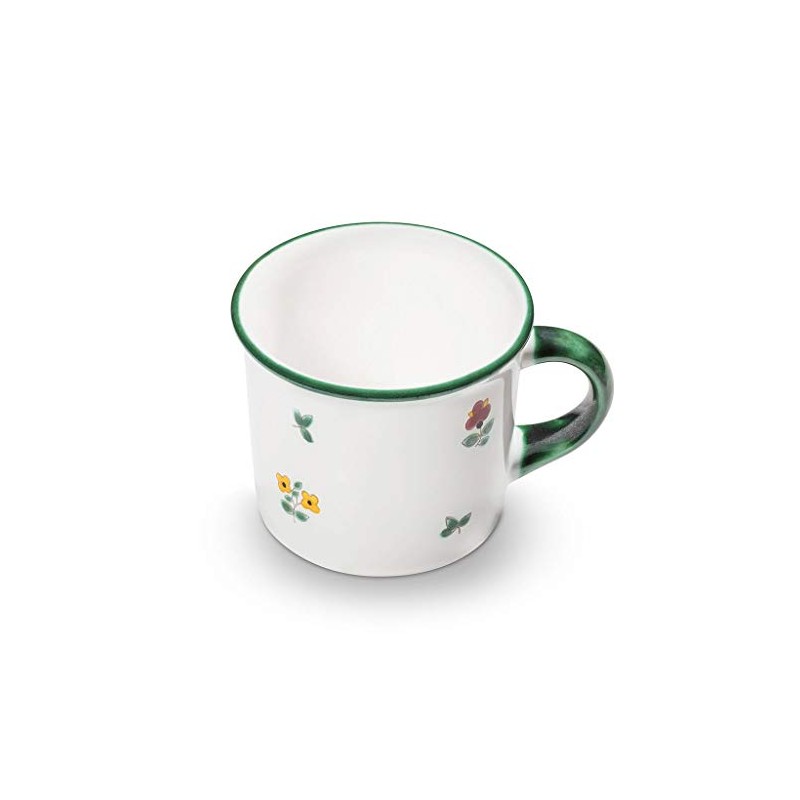 GMUNDNER KERAMIK Manufaktur 0321HKGL09 Streublumen 0.24 Litre Smooth Coffee Häferl