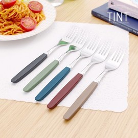 Maho Cutlery Tint Adult Fork 10-Piece Set / 마호커트러리 틴트 성인용 포크 10개세트