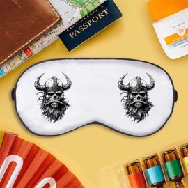 'Viking Skull' Sleep/Travel Eye Mask (EY00029586)
