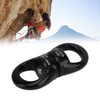 Swing Swivel Hook Stainless Steel 360° Rotatable Wear Resistant Black