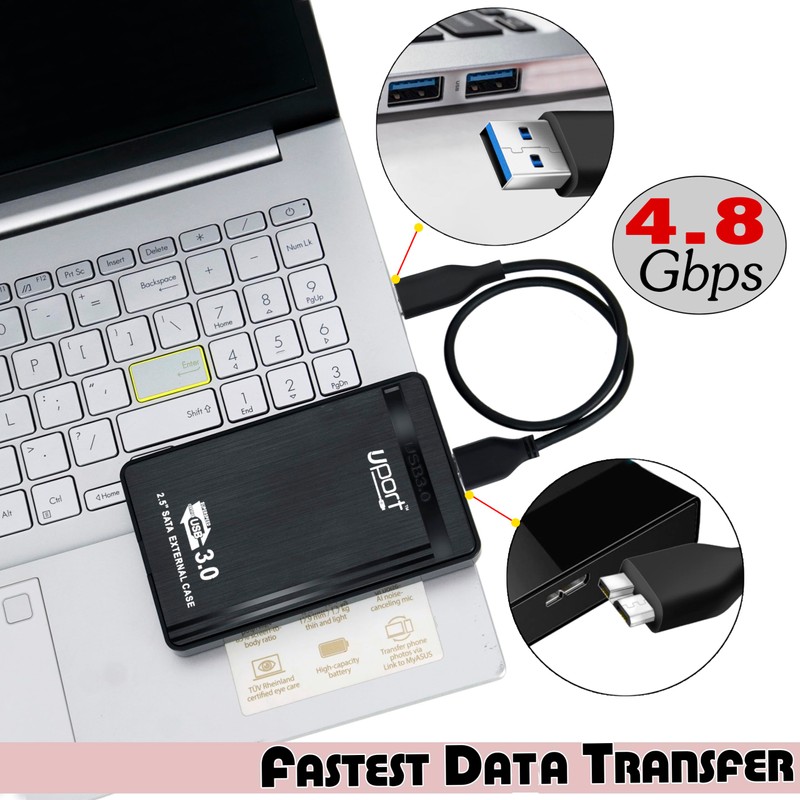 SaiTech IT 3 Feet USB 3.0 Cable A to Micro