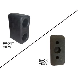 Automann RUBBER LOADING DOCK BUMPER 6.00" L x  2.875" Wide Truck Trailer Bumper