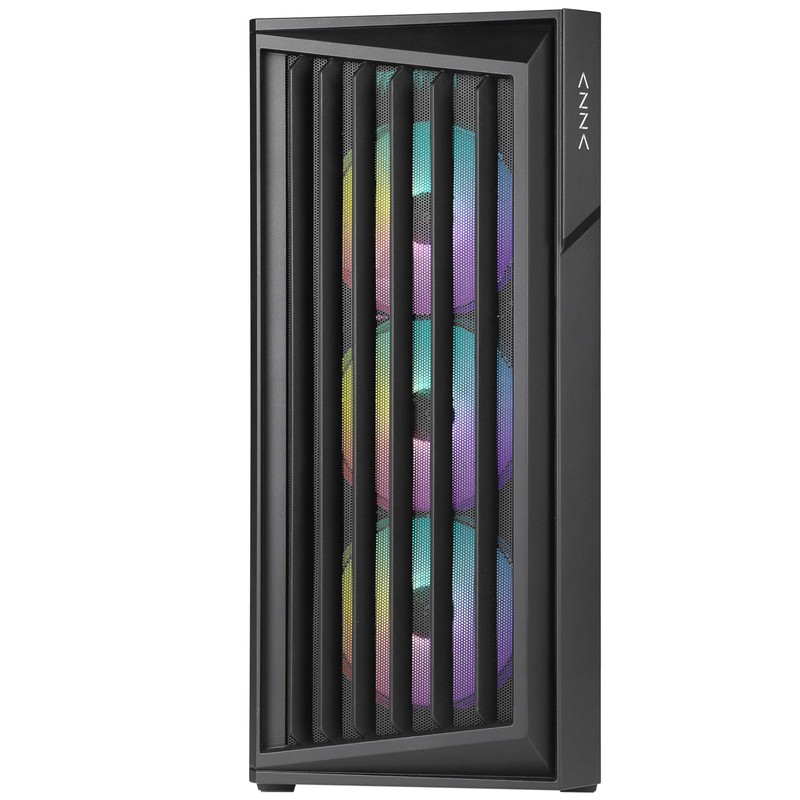 AZZA CSAZ-490 Torrent/Gaming/ATX Mid-Tower/Computer Case/Tempered Glass Panel