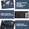 YNOYMO Children's Wallet Boys Mini Wallet Neck Pouch Boys Trifold