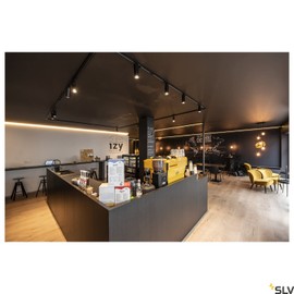 SLV Helia 50 Indoor Lamp Indoor Aluminium Black