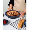 AISBUGUR Ceramic Pie Pan,Deep Dish Pi9-Inch Non-Stick Pie Dish &