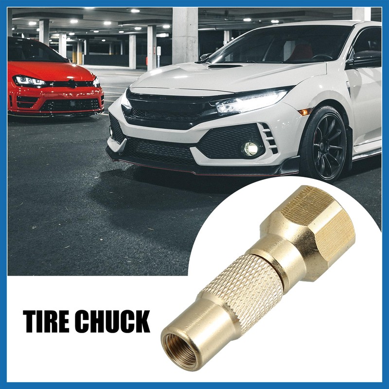 A ABSOPRO Car Air Tire Chuck Tire Inflator Compressor Pump