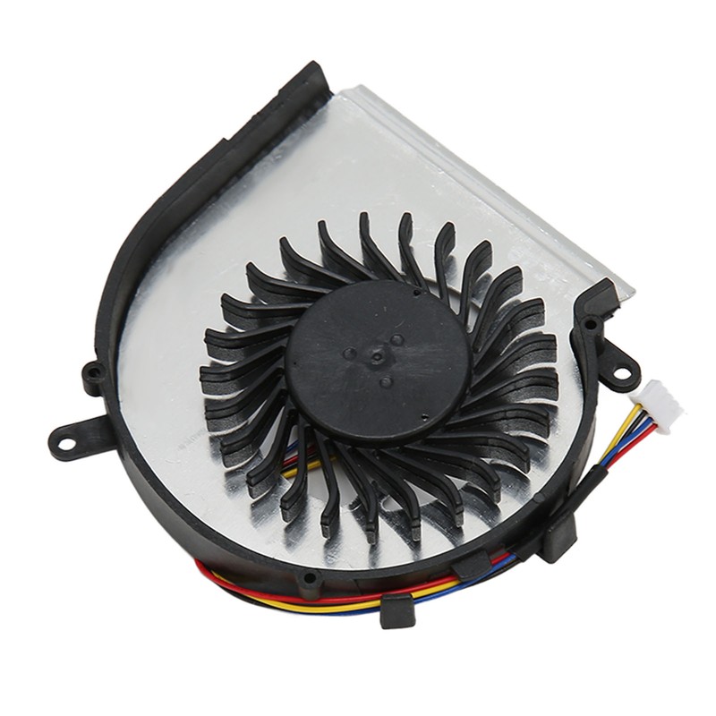 Cooling Fan 4 Pin Aluminum Alloy ABS Easy Replaceable Laptop