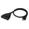 Monoprice Blackbird - 2x1 HDMI 1.4 Switch, Pigtail, HDCP 1.4,
