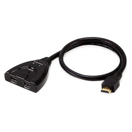 Monoprice Blackbird - 2x1 HDMI 1.4 Switch, Pigtail, HDCP 1.4, 1080p@60Hz, Black