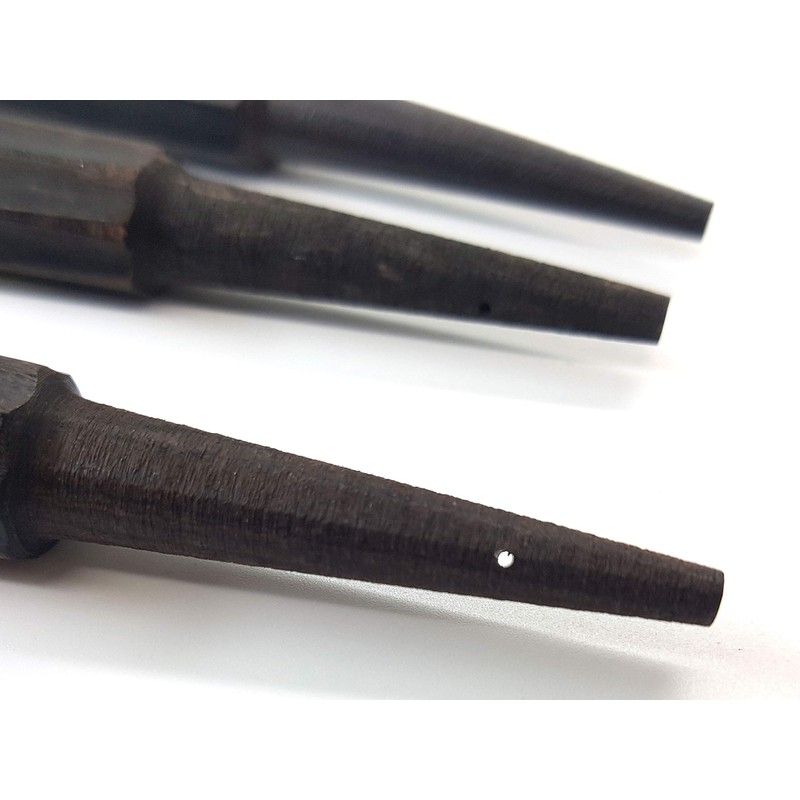 Okinawa Sanshin Karakui 3 Piece Set [Kuroki Octagonal Sand] Pre-Drilled