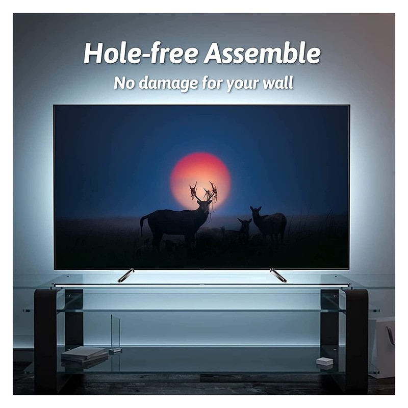 Smart TV Pedestal Foot TV Stand Compatible with 49" 50"