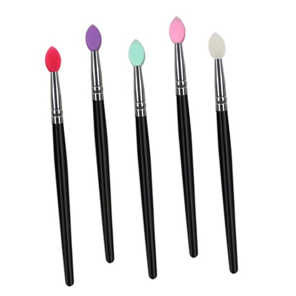 Beavorty Makeup Brushes 5pc Set Facial Eye Brush Blush Concealer