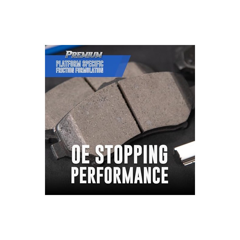 Bendix Premium SBC1114 Pastillas de Freno Traseras de Cerámica para
