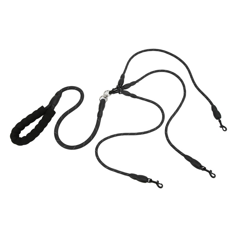 Dog Leash 360° Rotation Reflective Dog Walking Leash with Foam