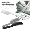 3-Piece Curved Barber Clipper Comb Set in Black, White, Grey: