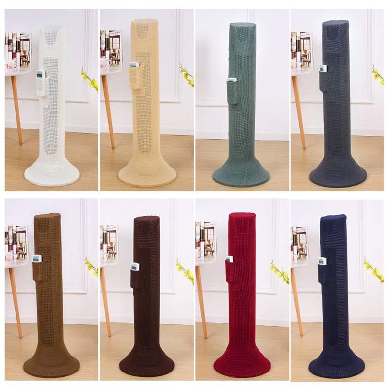 Klomveris Tower Fan Dust Cover, Elastic Polyester Protective Cover