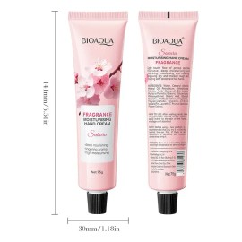 Crema De Manos Hidratante De Flor De Cerezo 2pic Bioaoua Aut