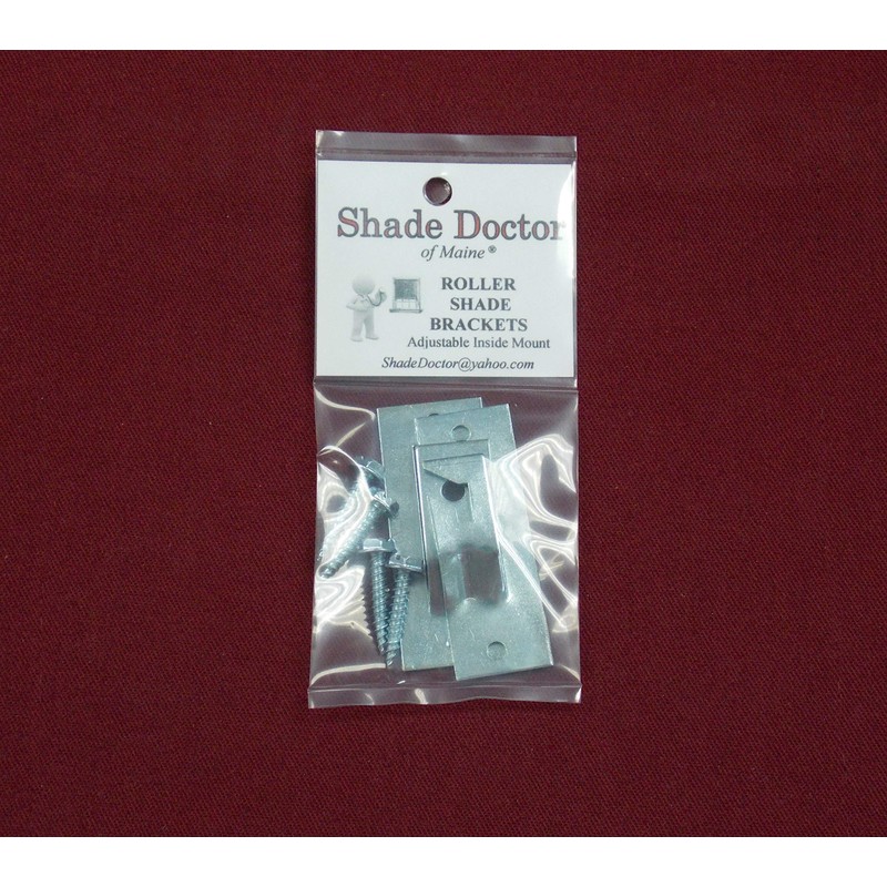Shade Doctor of Maine 1 Pair Roller Window Shade Adjustable