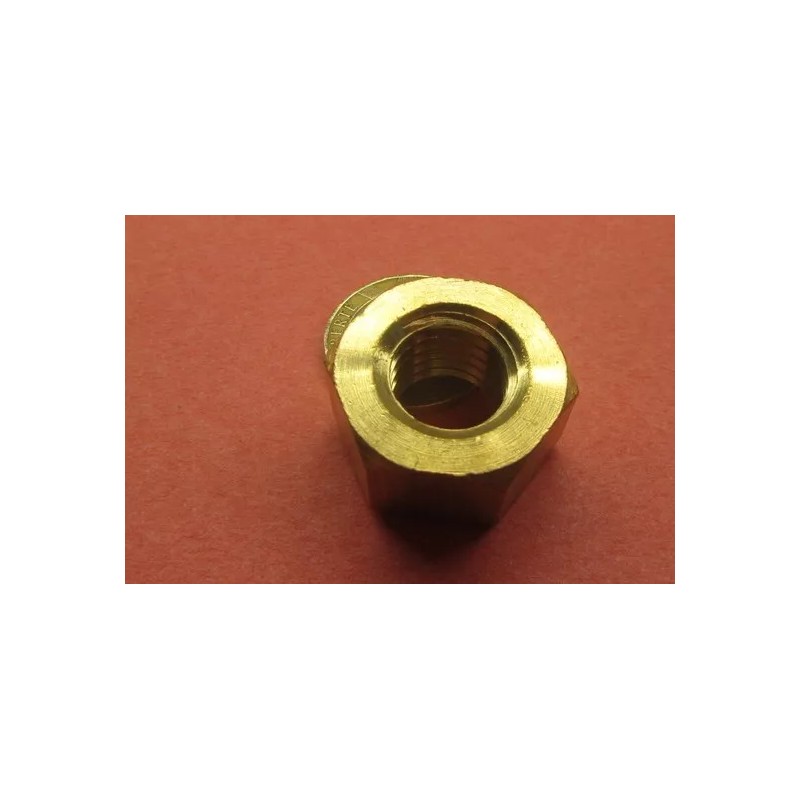 Basic Extra Wide, Heavy, Brass Hex Nuts RH, 9/16"-12 x