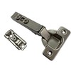Berta 6-Pack Full Overlay Frameless Soft Closing European Hinges, 3D