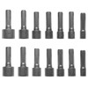Aracombie 14pcs Power Nut Driver Set Metric & Imperial Hex