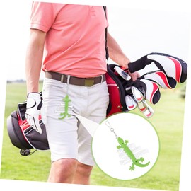 BESPORTBLE 2pcs Reusable Golf Tee Holder Cartoon Design Metal Clip for Easy Attachment Lightweight and Portable Golf Accessories for for Enthusiasts