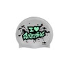 escualo Gorra para Natacion Unisex Adultos o Niños Modelo Grafiti
