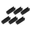 Vaguelly 6Pcs Eyebrow Pencil Sharpener Slot Assistants Precision Pencil Cutter