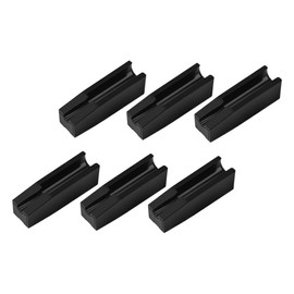 Vaguelly 6Pcs Eyebrow Pencil Sharpener Slot Assistants Precision Pencil Cutter Aid for Brow Shaping Essential Makeup Tool for Professionals and Enthusiasts