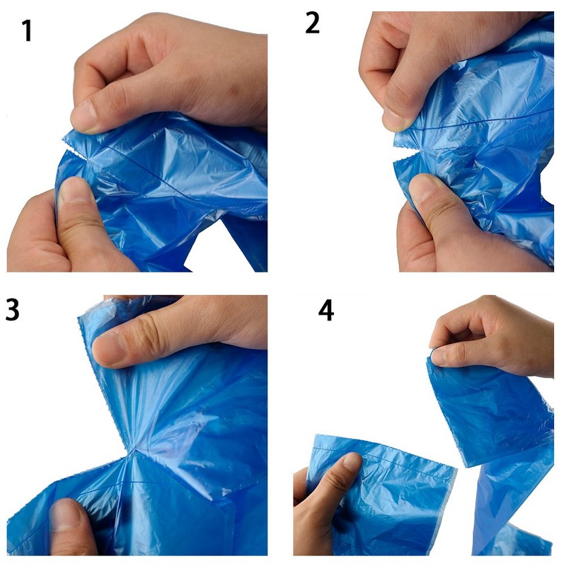 Hommp Bolsas de Basura 2.6 galones, 120 Unidades