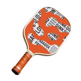 Groovy Pickle Red Pickleball Paddle - Premium Honeycomb Core, Stylish I Lightweight I Fun I Durable, Perfect for Women & Men, Vibrant Artistic Design, Ideal for Recreational Play